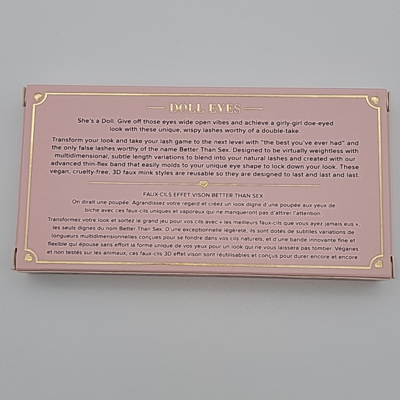 Too Faced Better than Sex Faux Mink Lashes - Picture 2 of 3